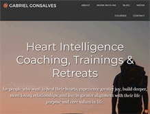 Tablet Screenshot of heartintelligencecoach.com